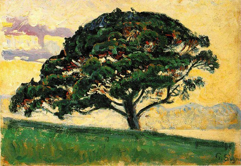 Paul Signac The Pine